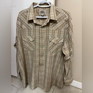 Vintage Ash Creek Trading Pearl Snap Western Shirt Size XL